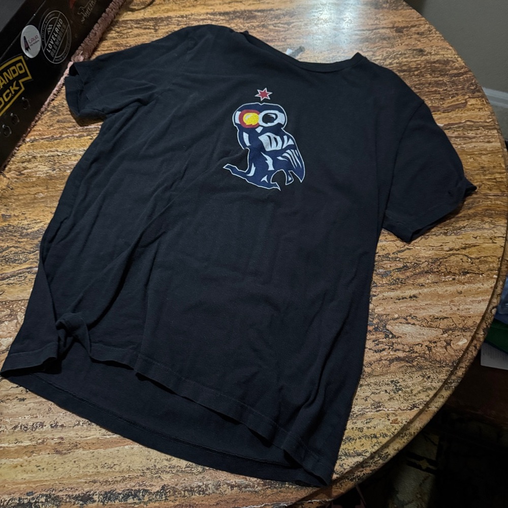 Bella Canvas Black T-Shirt with Star Graphic